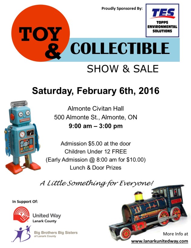 2016 Toy Show Poster